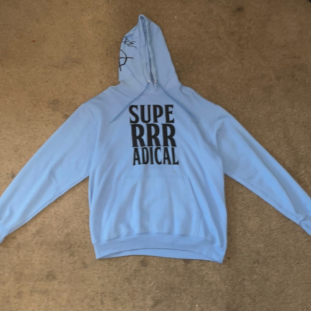 Superrradical “aim here” Hooded sweatshirt